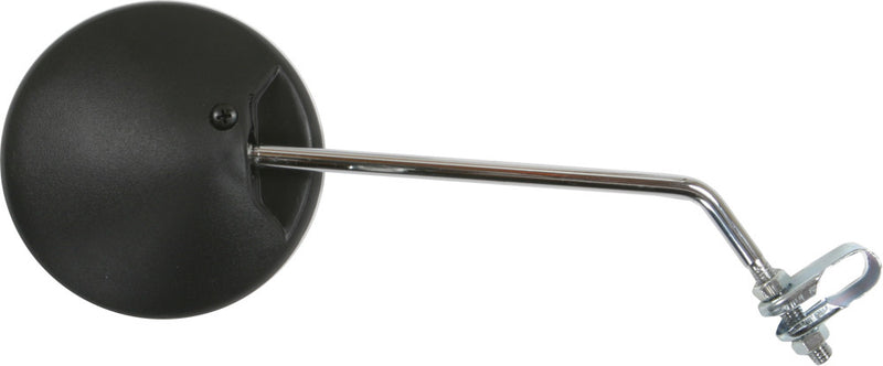 Emgo 56-9901 20-64500 ROUND CLAMP-ON MIRROR BLACK 10"