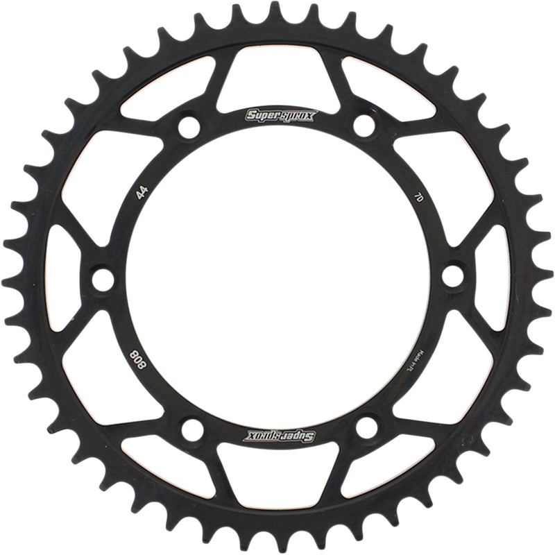 Supersprox Sprocket - RFE-808-44-BLK Kawasaki KLX400R 2003