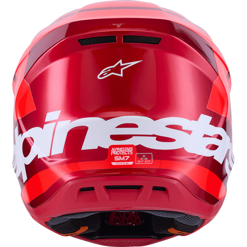 ALPINESTARS SM7 Core Helmet - Gloss Red