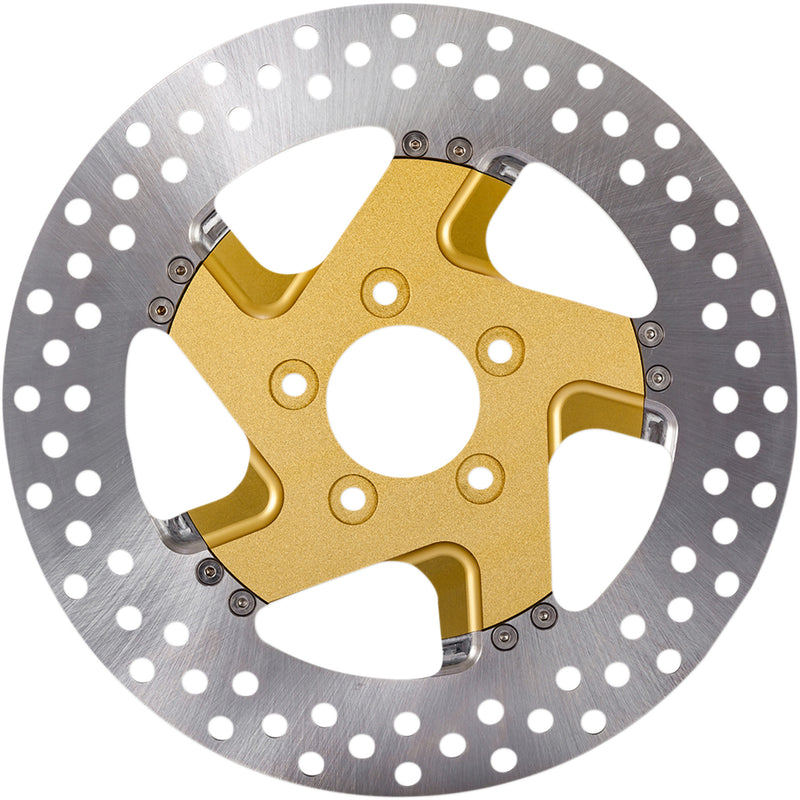Performance Machine (pm) Brake Rotor - 0133-1800FACRS-SMG For Harley Touring 2008-2020