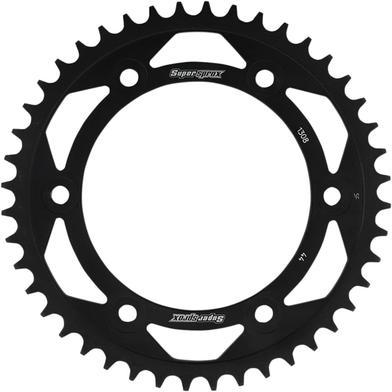 SUPERSPROX 1210-1874 RFE-1308-44-BLK Racing Steel Rear Sprocket Rear Sprocket - 44 Tooth