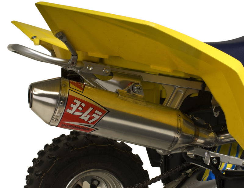 Yoshimura Signature RS-2 Slip-ON Exhaust SS-AL-SS - 2176703 For Suzuki 400Z QuadSport 4x2 / QuadSport 2003-2009 | Arctic Cat 400 4x2 / 400 2004-2008