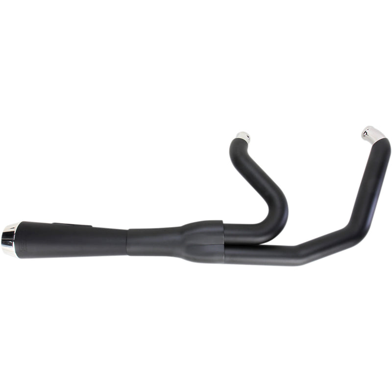 Bassani Xhaust Road Rage 2-Into-1 Exhaust System - 13122J For Harley Dyna 2006-2017