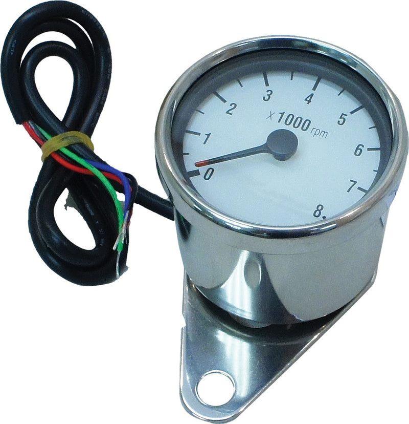 Harddrive 820-2706 21-6910 MINI 8000 RPM TACHOMETER BLACK FACE