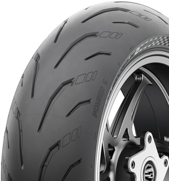 Michelin 87-21009 85146 TIRE POWER 6 REAR 140/70ZR17 66W RADIAL TL