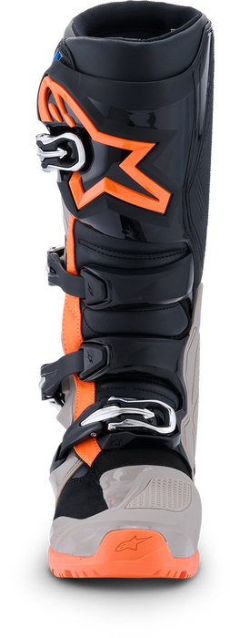 Alpinestars 482-0016609 2010426-1562-9 TECH 7 ENDURO BLK/WARM GRY/ORANGE FLUO 9