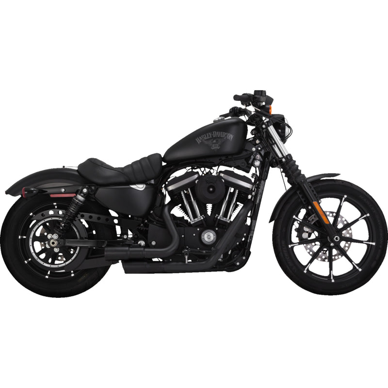 Vance & Hines Mini-Grenades 2-Into-2 Exhaust System - 46884 For Harley Sportster 2004-2013