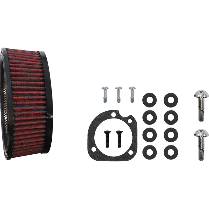 S&S CYCLE 1010-2966 170-0722A Air Stinger Stealth Air Cleaner Kit - Black