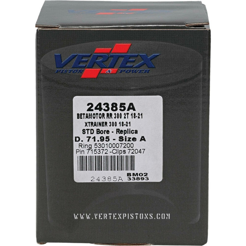 Vertex Piston Kit Cast 71.95/Standard - 24385A Beta 300 (2 Stroke) / 300 2018-2021