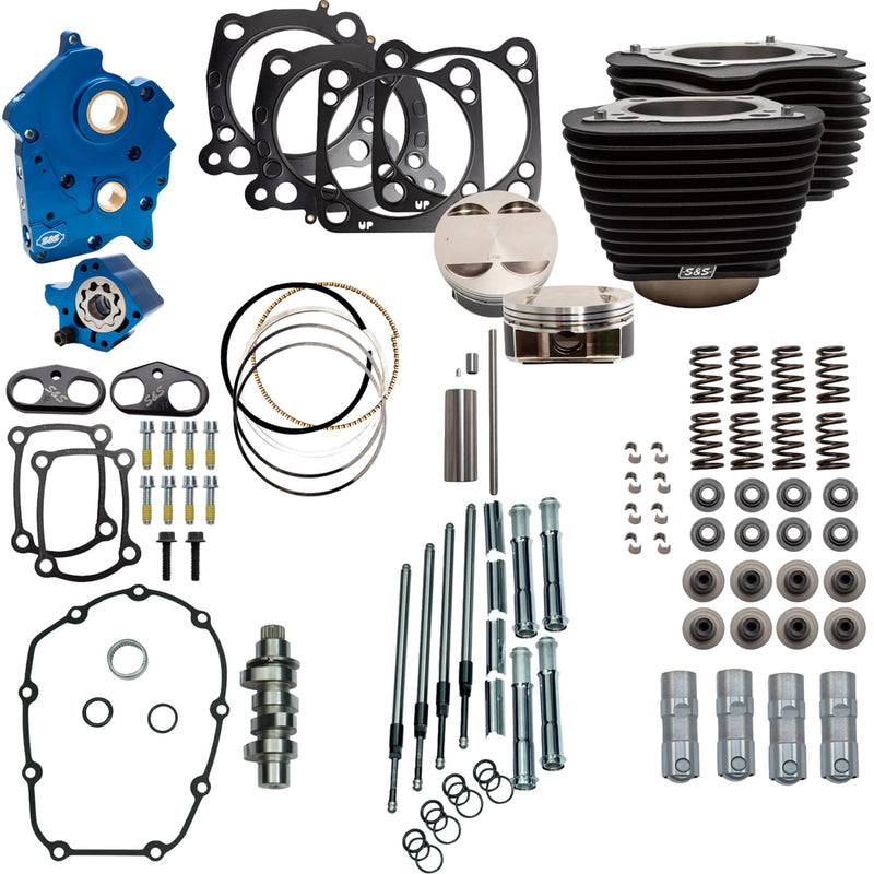 S&S Cycle Performance Kit Power Package - 310-1105D For Harley Motorcycles 2017-2026