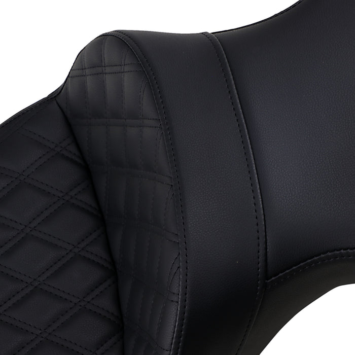(OPEN BOX)  SADDLEMEN 0802-1298 818-31-029LS Lattice Stitch Explorer Seat - LS - FXBR/S '18-'23