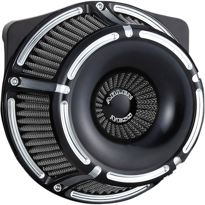 ARLEN NESS 1010-2086 18-915 Inverted Series Air Cleaner Kit — Slot Track - Black