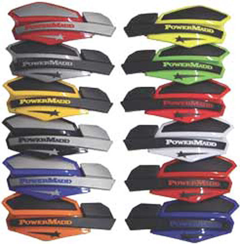 Powermadd 18-95079 34221 STAR SERIES HANDGUARDS (BLUE/WHITE)