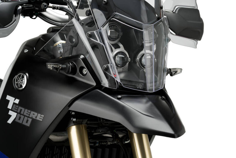Puig Hi-Tech Parts Headlight Protector Clear - 3733W Yamaha Tenere 700 2021
