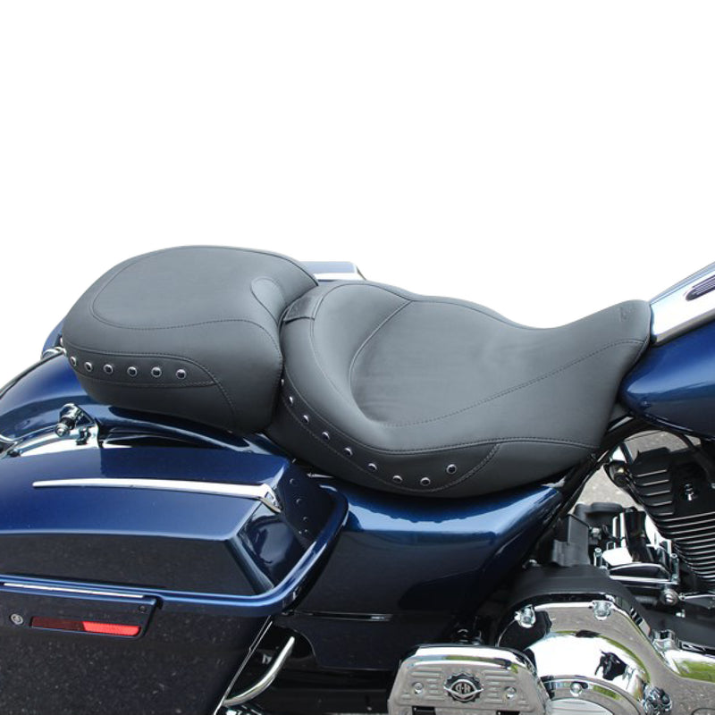Mustang Wide Seat - 79112 For Harley Touring 1997-2025