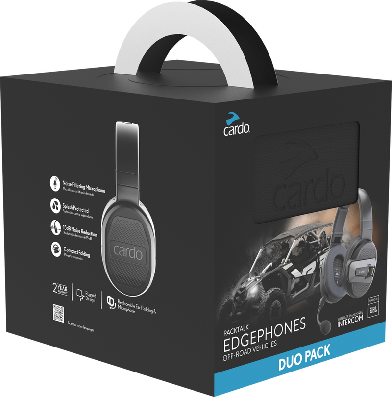 Cardo 71-5076 PTHP0102 PT EDGEPHONES DUO FOR ORV