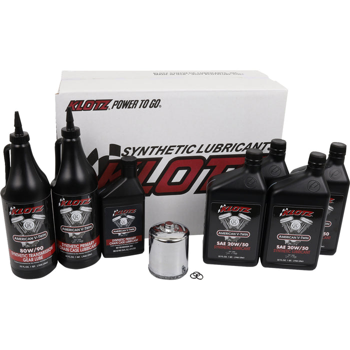 KLOTZ OIL 3601-0848 KH-102 Premium Oil Change Kit