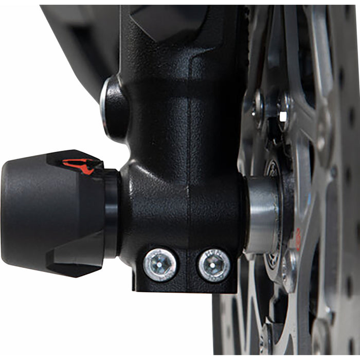 SW-MOTECH 0505-2194 STP.05.176.10101/B Front Axle Slider Axle Sliders - Front - Set - Suzuki/Yamaha