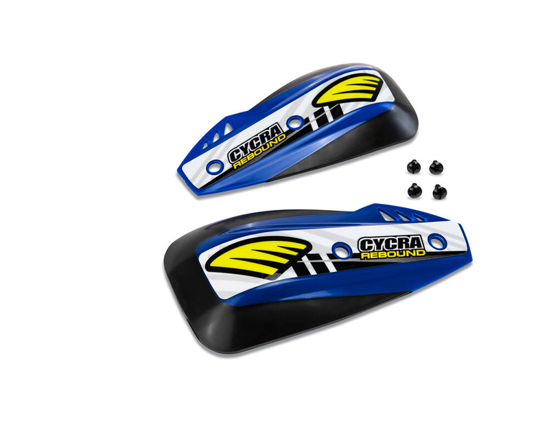 Cycra 714-1811 1CYC-1027-62 REPLACEMENTDX HAND SHIELDS REBOUND BLUE