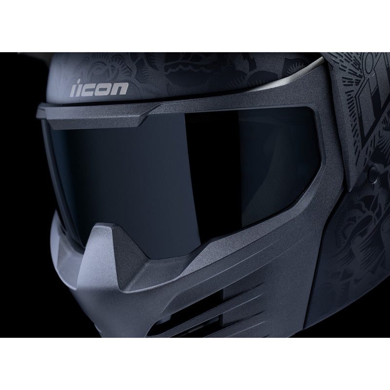 ICON Elsinore™ Darkgard Helmet - Black