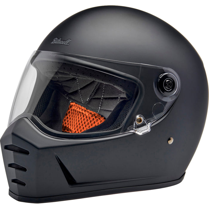 BILTWELL Lane Splitter Helmet Flat - Black