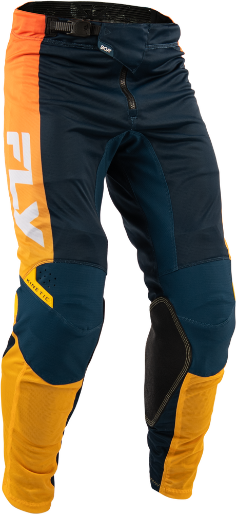 Fly Racing 380-32640 380-32640 KINETIC MESH PANTS NAVY/ORANGE SZ 40