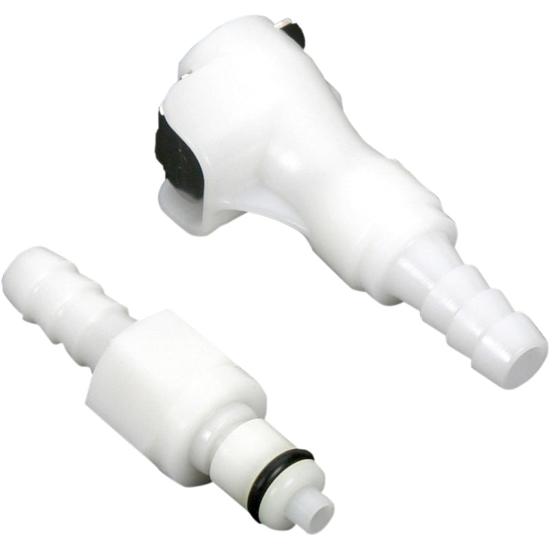 MOTION PRO P12-037 12-0037 Fuel Line Quick-Disconnect Coupling Dual Quick-Disconnect Coupling - 1/4"