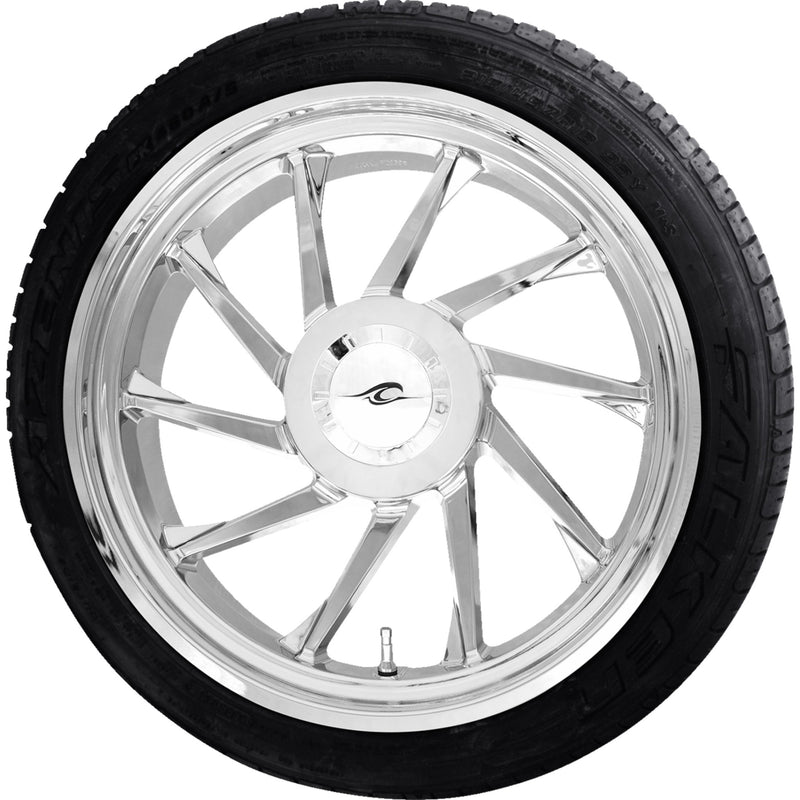 Coastal Moto Wheel - PKG-HURL-187T-CH For Harley Touring 2009-2024