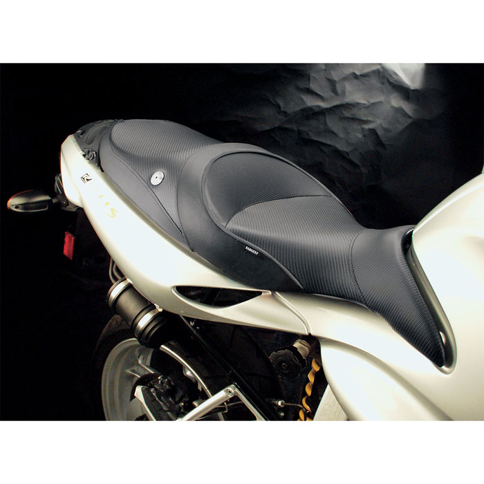 SARGENT 0810-0307 WS-534L-19 World Sport™ Performance Seat black - carbon fx - bmw r1100s '97-'05