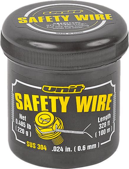 Unit 634-61100 UN-N1100 SUS304 STAINLESS WIRE 0.6MMX100M