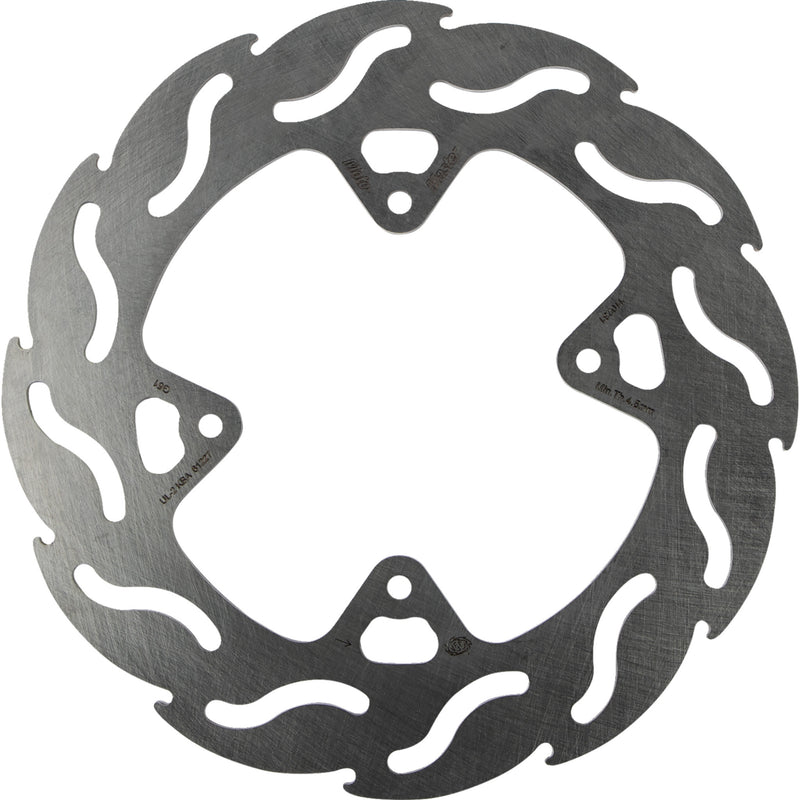 MOTO-MASTER 1711-2028 110231-PU Brake Rotors Brake Rotor - Front - Flame