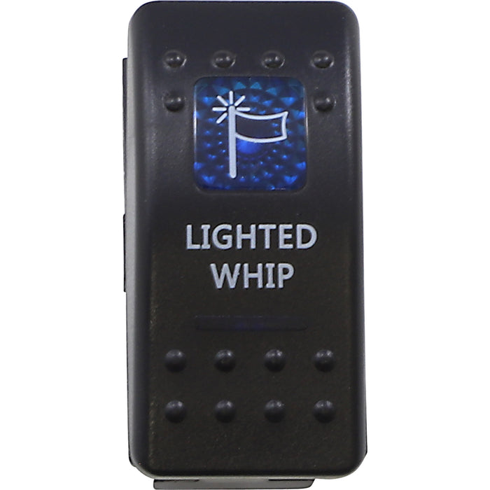MOOSE OFFROAD 0616-0329 WHP-PWR Rocker Switches Rocker Switch - Lighted Whip