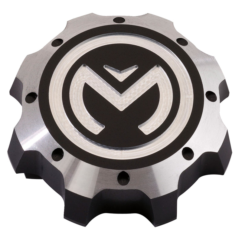 MOOSE OFFROAD 0703-0890 100-4108-PU Gas Cap silver/black - polaris