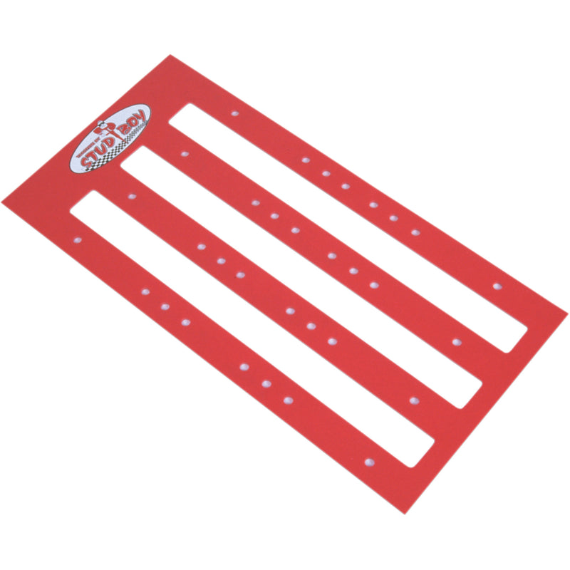 STUD BOY 2241-00 2241-00 Studding Template track stud - red trail - 2.52" pitch