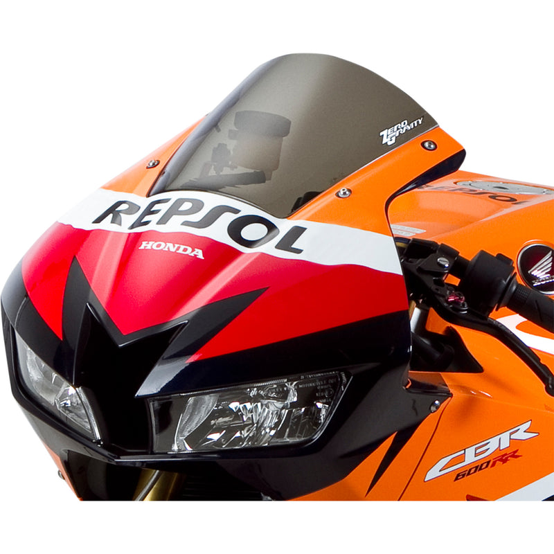 Zero Gravity SR Series Windshield - 20-408-02 Honda CBR600RR 2013-2025