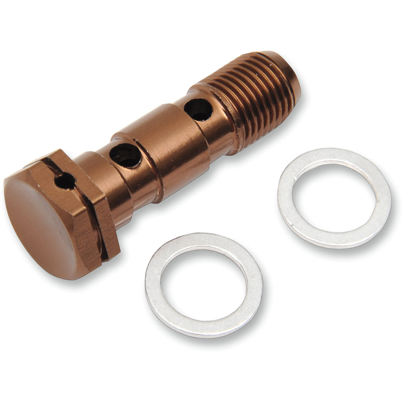 SHINDY D17-607 17-624 Aluminum Banjo Bolt double - suzuki