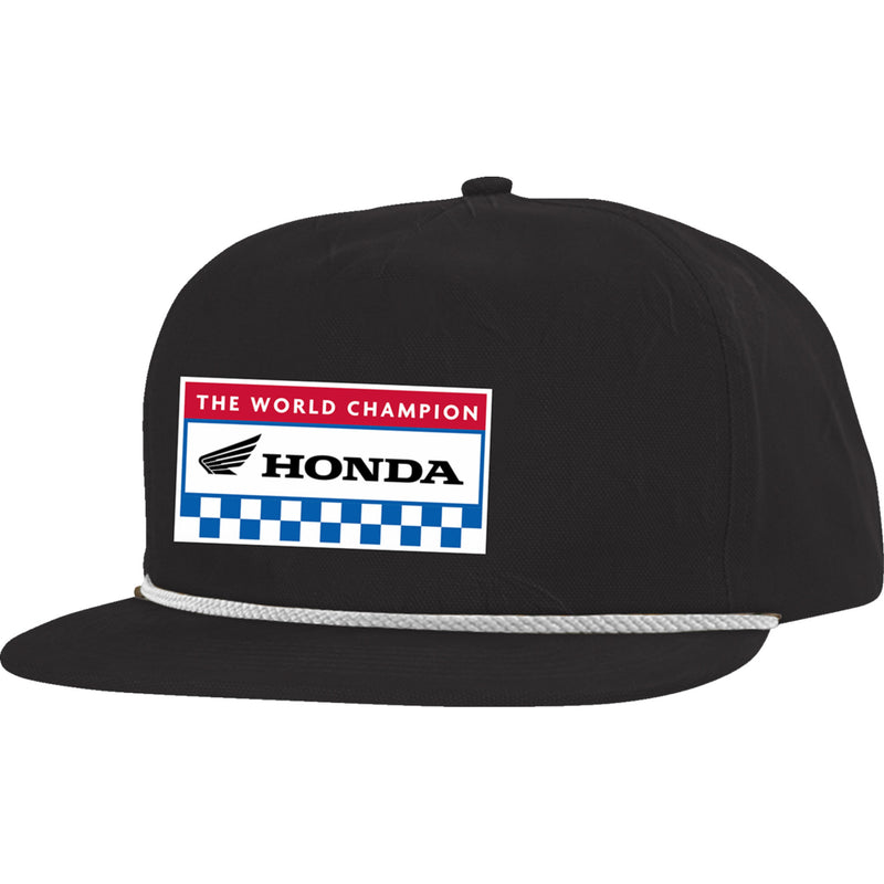 HONDA APPAREL 2501-4471 LEM25-H49 Honda World Champ Hat black