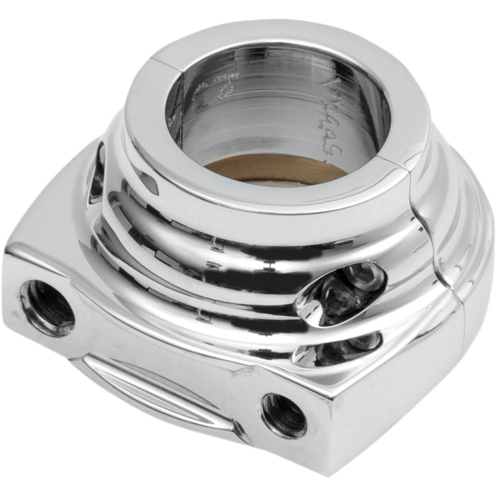 PERFORMANCE MACHINE (PM) 0632-0551 0063-2001-CH Throttle Housing - Thread-In Cable - Chrome