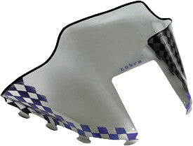 Powermadd 10-1070 11131 COBRA W/S MID SMOKE/PURP 14" POL WEDGE HOOD