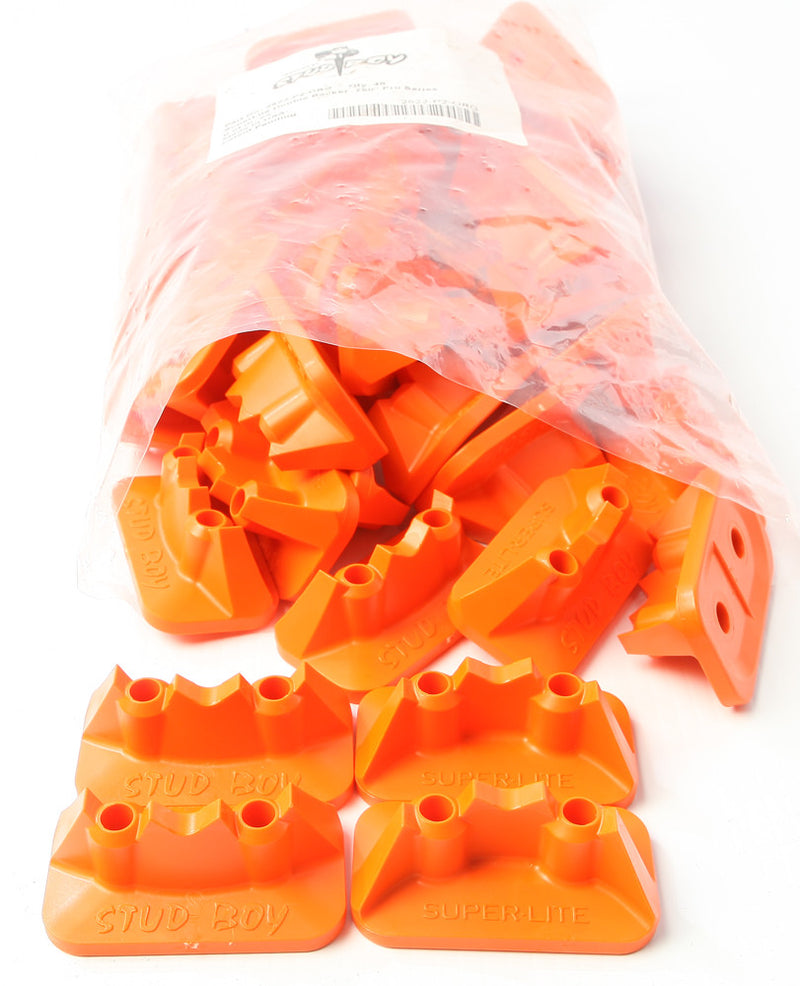 Stud Boy 18-33941O 2522-P2-ORG SUPER-LITE PRO SERIES DOUBLE BACKERS .75" 48/PK ORANGE