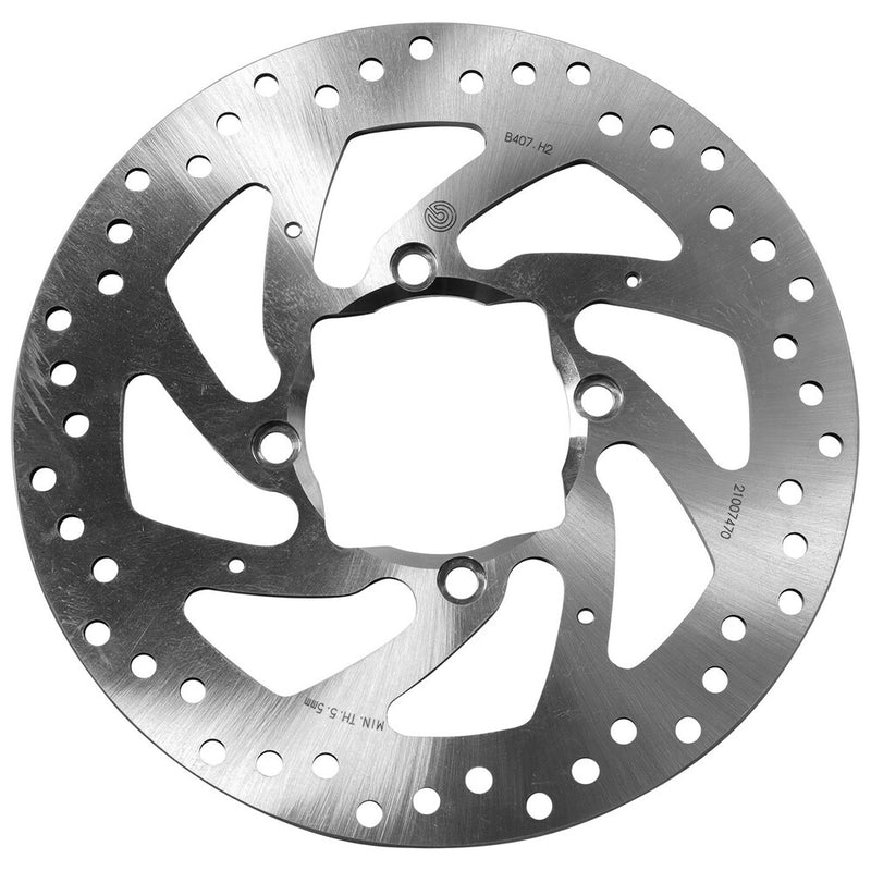 Brembo Serie ORO Rear Rotor Fixed - 68B407H2 Ducati Motorcycles 2011-2021