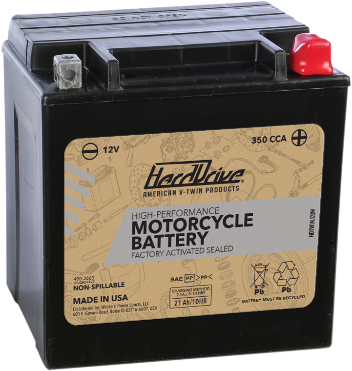 Harddrive 490-2663 HRDM7250H HIGH PERFORM BATTERY YTX24HL CCA 350