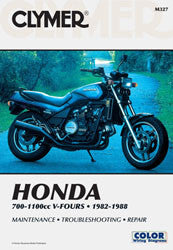 Clymer 27-M327 CM327 REPAIR MANUAL HON 700-1100 V4