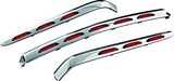 Kuryakyn 3201 L.e.d. Trunk Molding For 01-10 GL1800 Chrome Red Lens - Photo - Primary