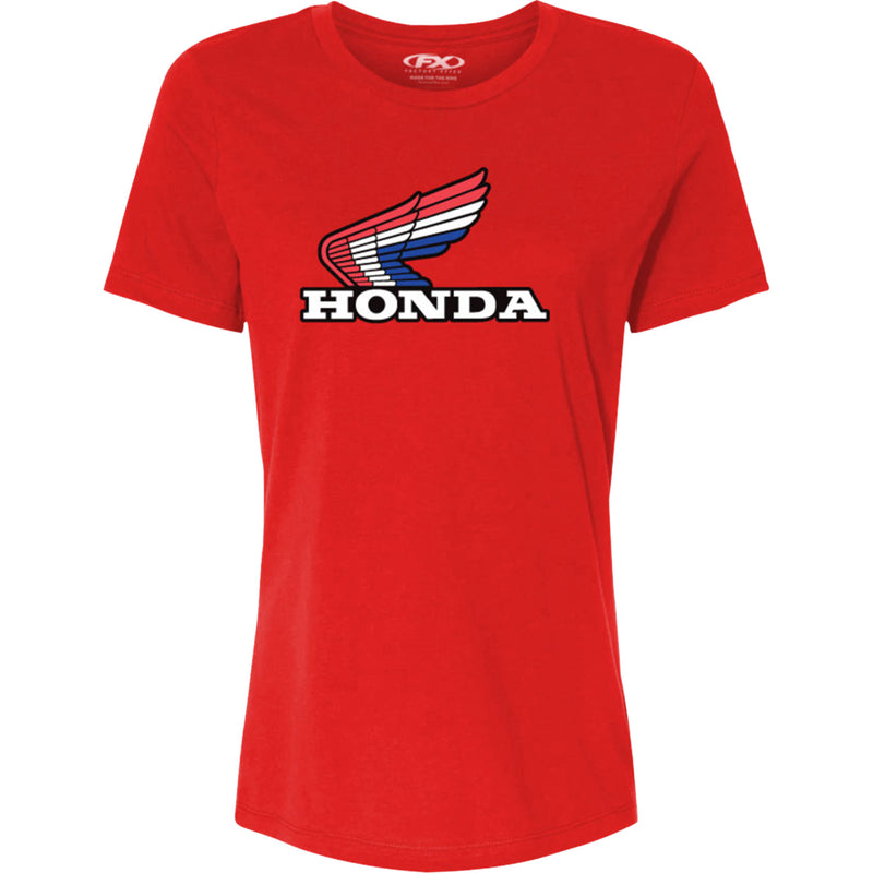 FACTORY EFFEX Women's Honda RWB Classic T-Shirt Heather - Red
