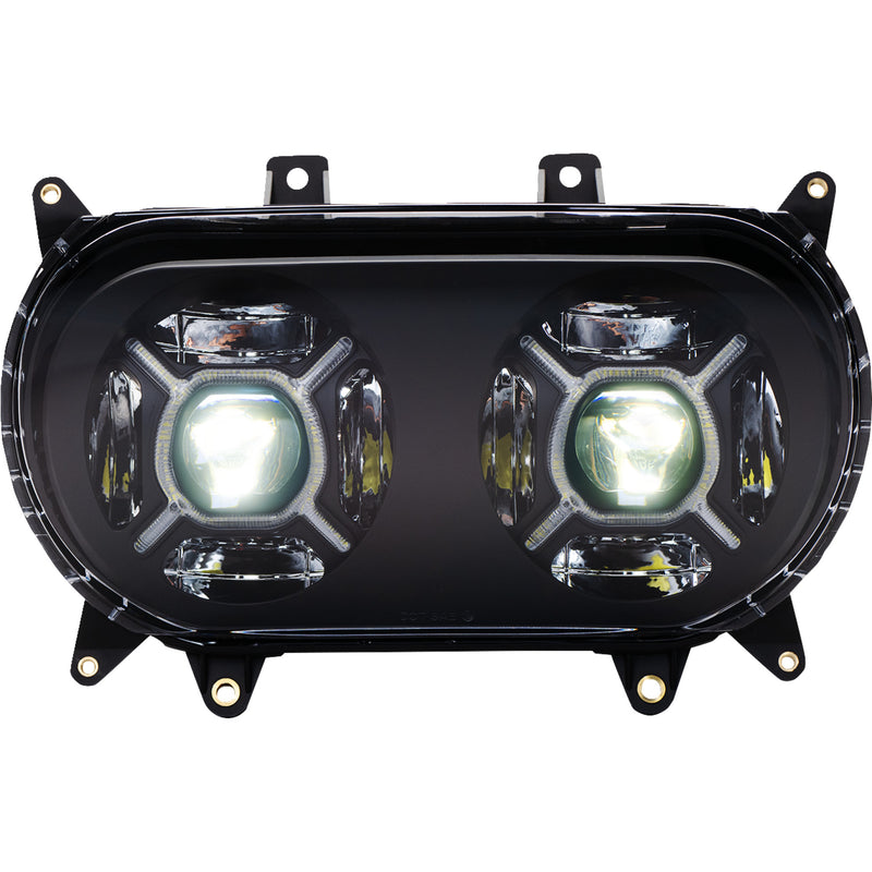 Custom Dynamics Headlight - CD-RG-H-B For Harley Road Glide 2015-2025