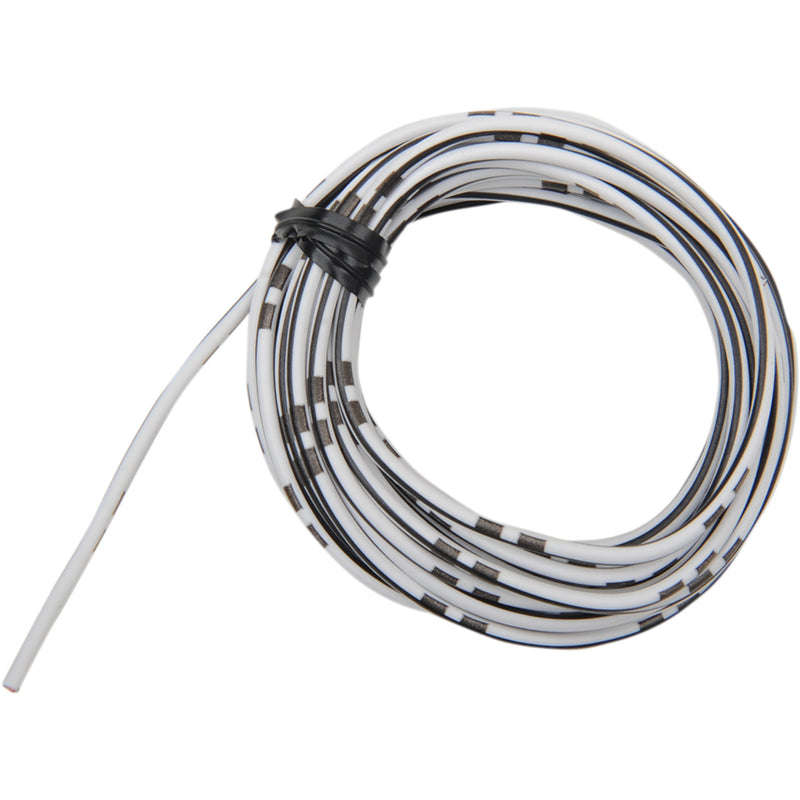 SHINDY 2120-0285 16-683 Colored Wiring 14A Wire - 13' - White/Black