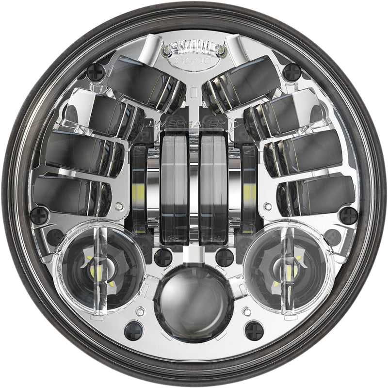 J.W. SPEAKER 2001-1780 0555101 5-3/4" LED Adaptive 2 Headlight Adaptive 2 LED Headlight - 5-3/4" - Chrome