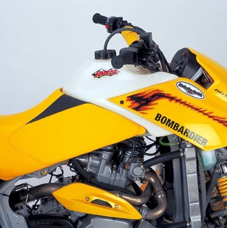 Ims Products Inc. Fuel Tank Natural 5.0 GAL - 129101-N2 Can-Am 650 2007