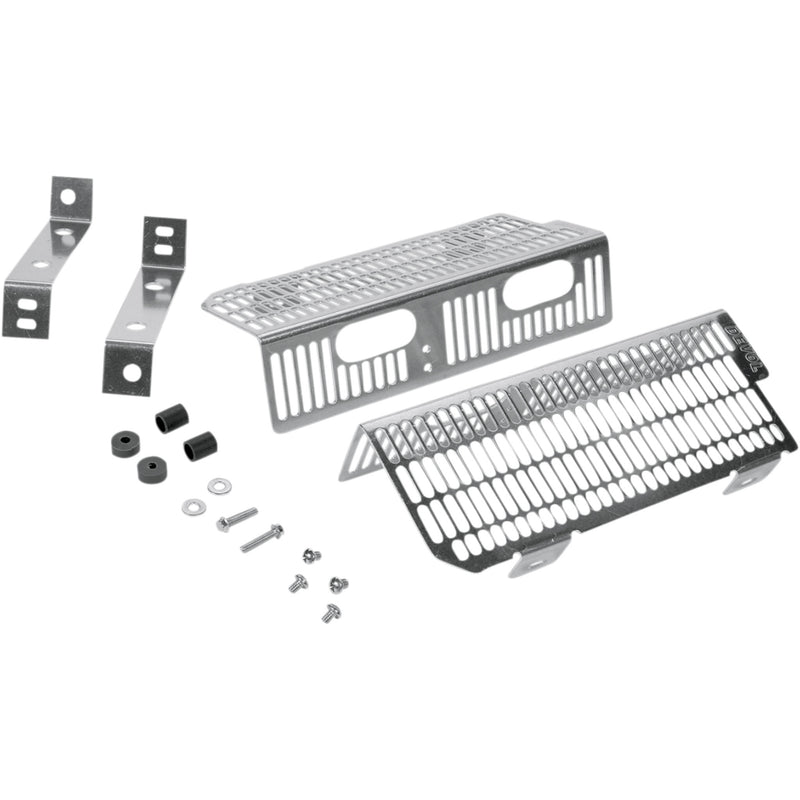 DEVOL 1901-0049 0101-3101 Radiator Guards brushed aluminum - ktm